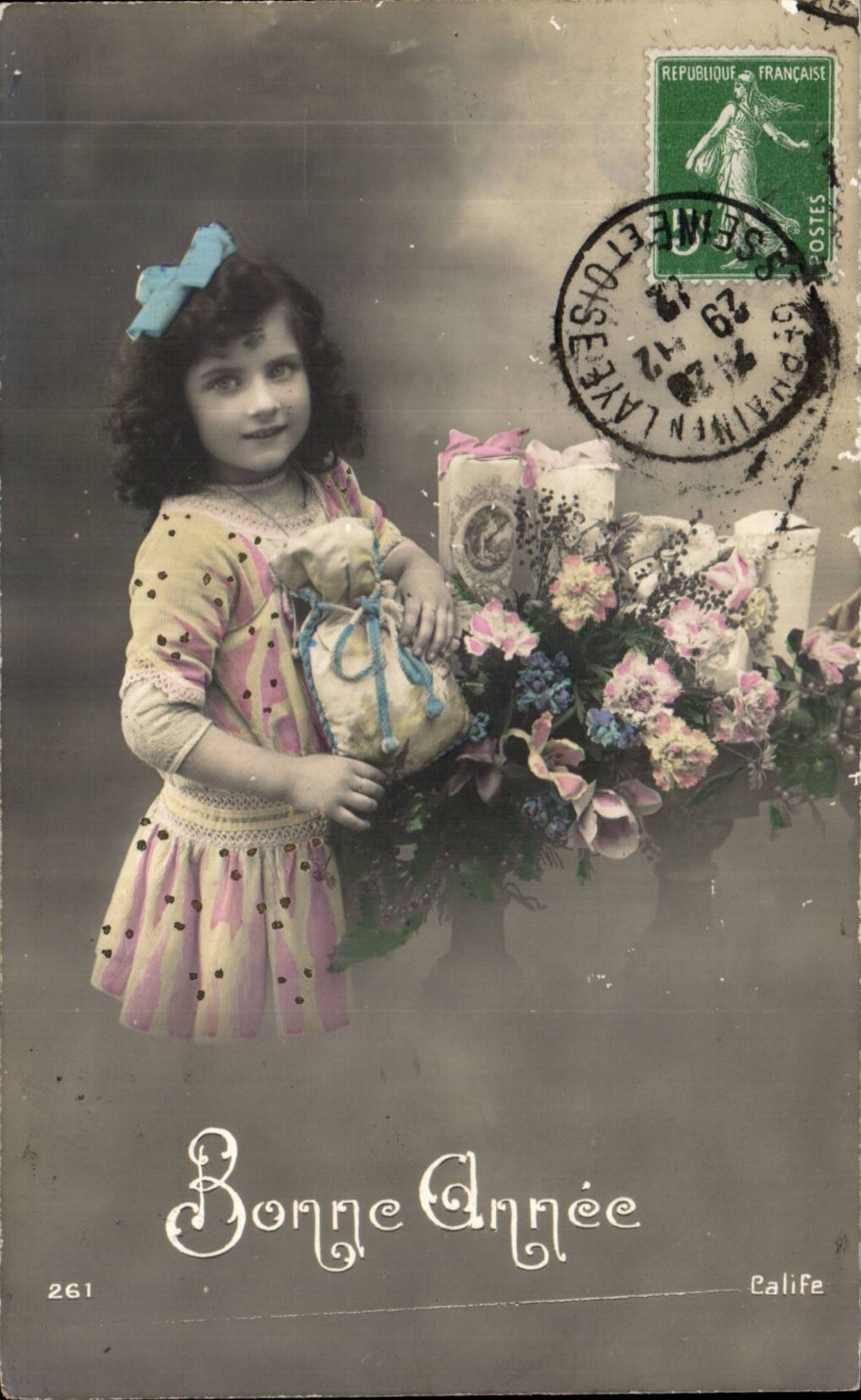 CPA Fantasy Child Happy New Year