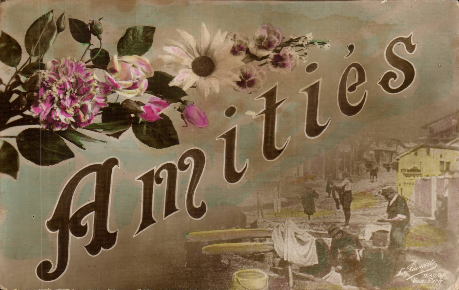 CPA Fantasy Militaria Friendships