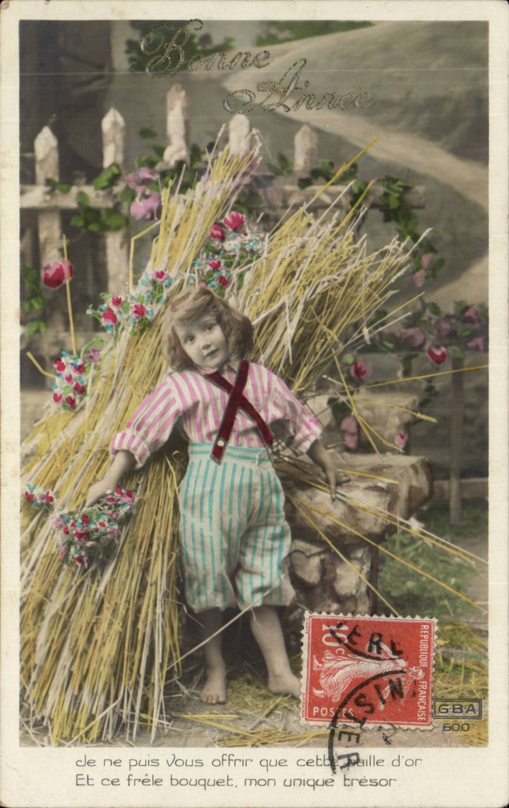 CPA Fantasy Child Happy New Year