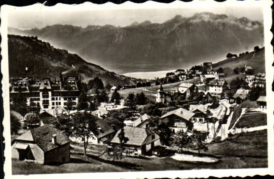 MODERN CARD fronts and the Alps of Savoy