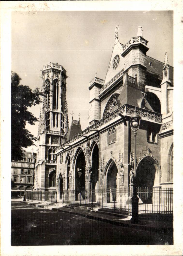 Paris CPA Eglise st Germain de l'auxerrois 