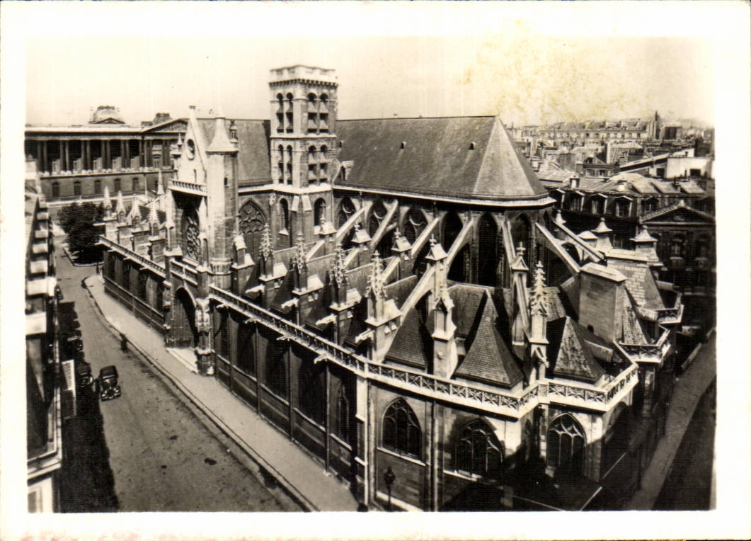 Paris CPA Eglise st Germain de l'auxerrois 