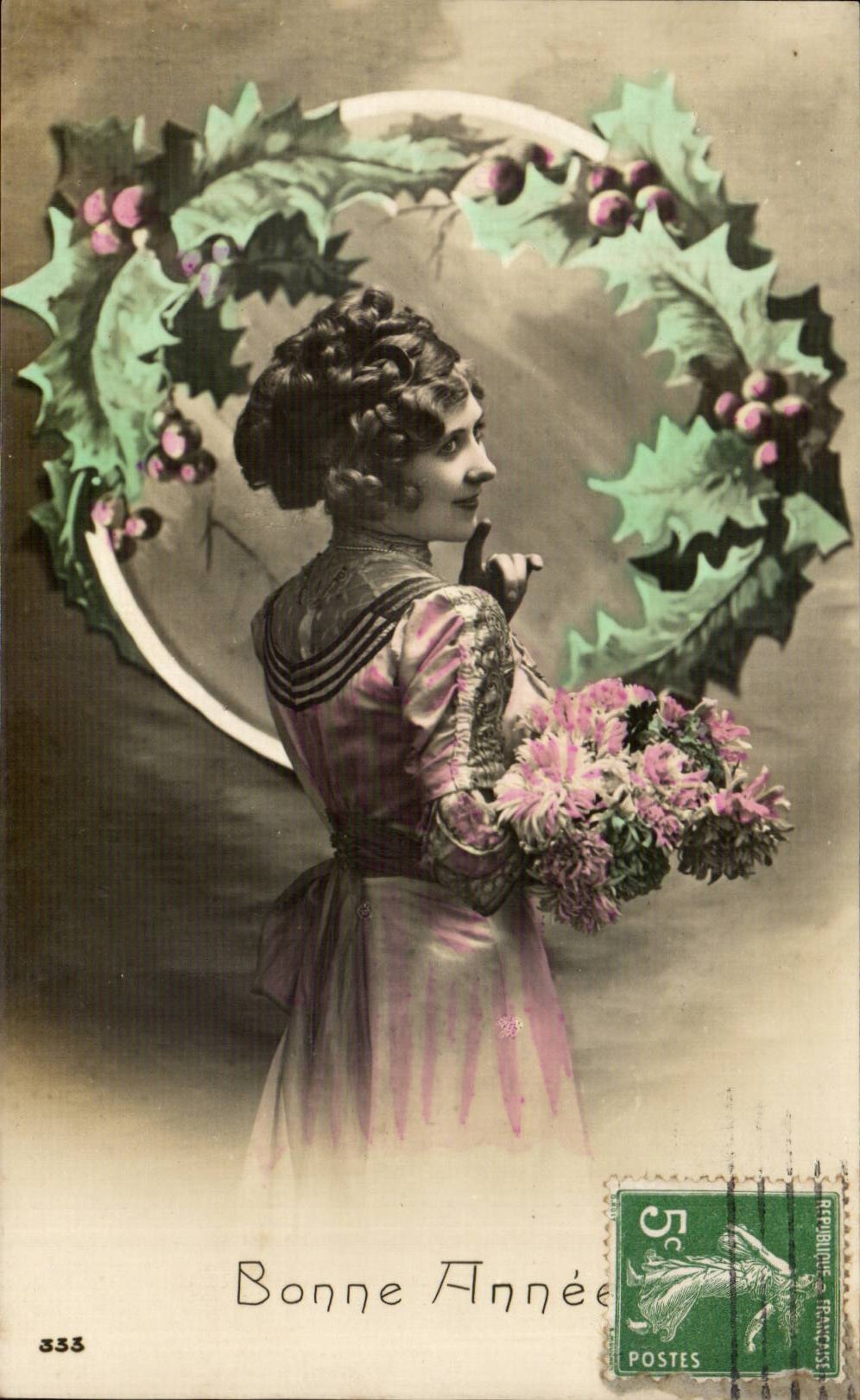 CPA Fantasy Woman Happy New Year