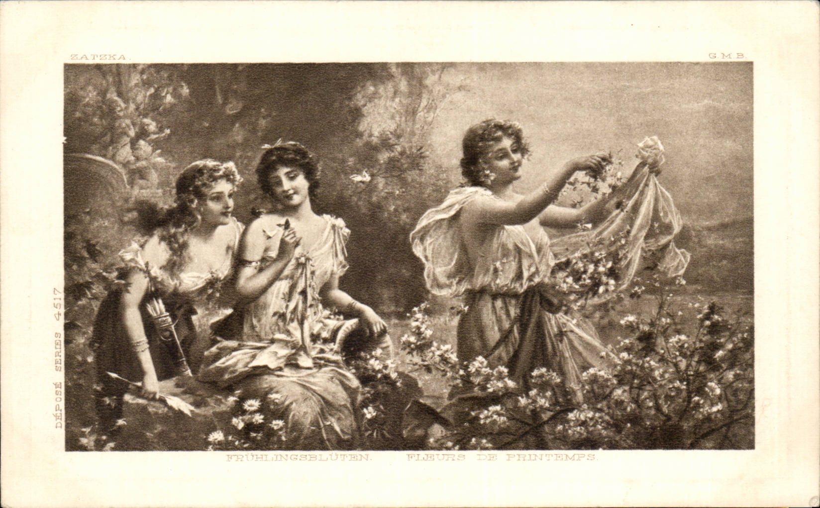 CPA Fantaisie Enfants Scene bucolique