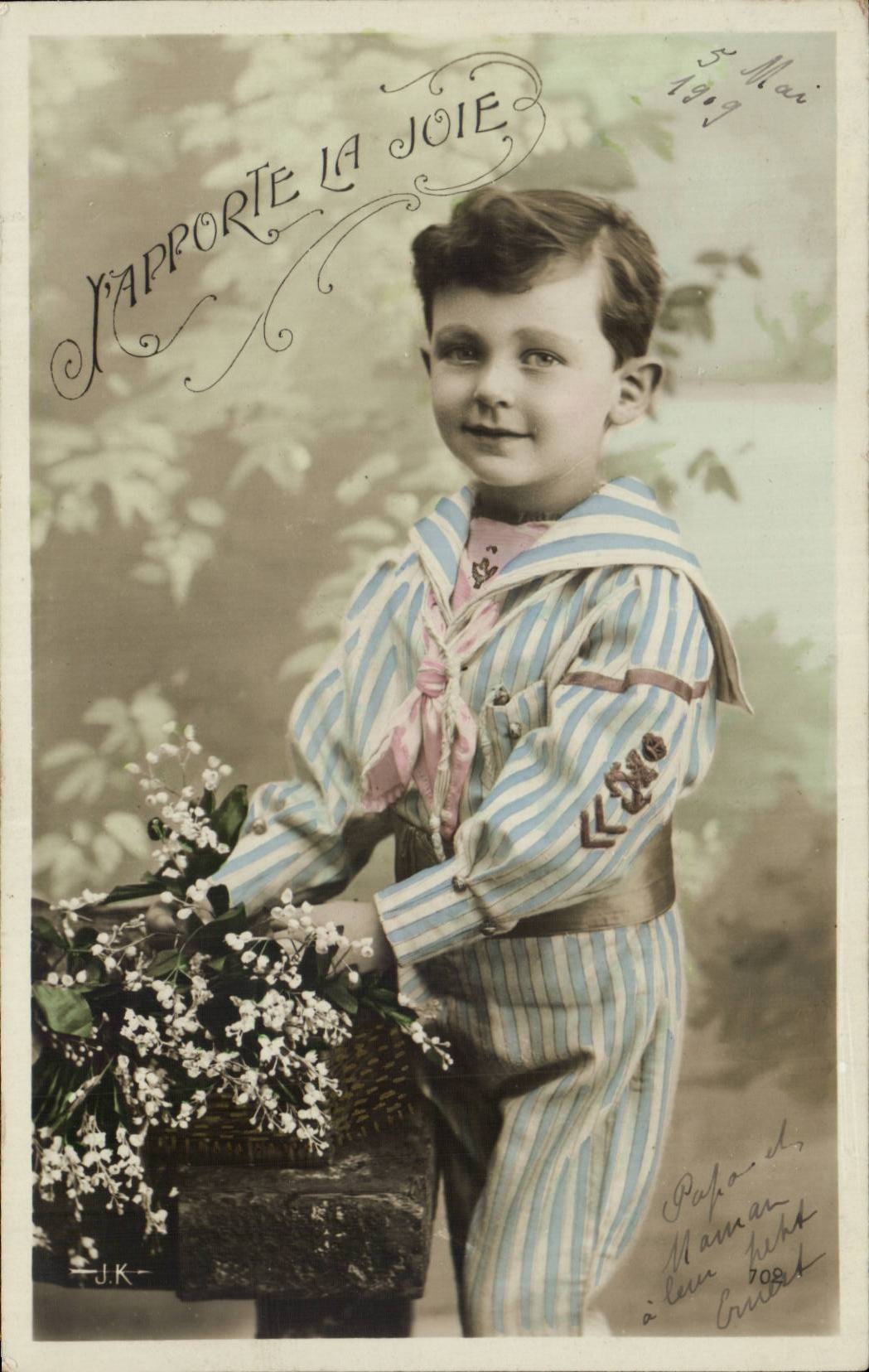 CPA Fantasy Child I bring the Garcon joy