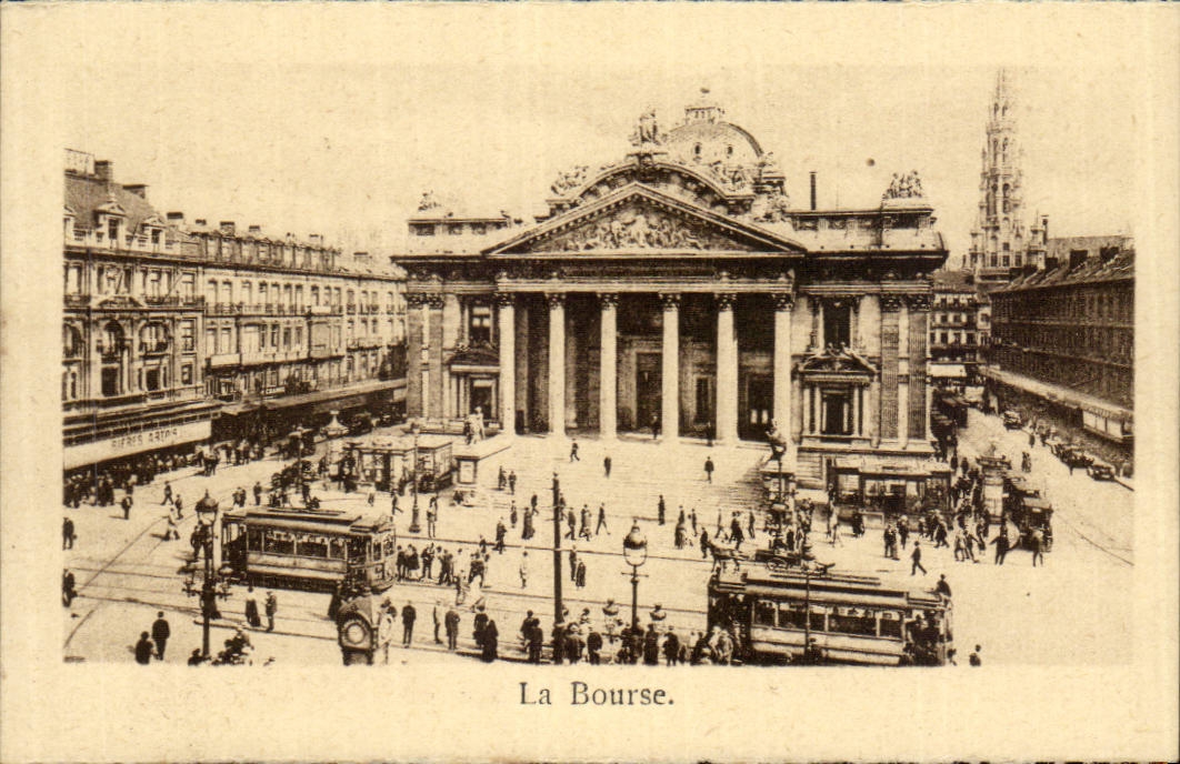 CPA Brussels the Stock Exchange