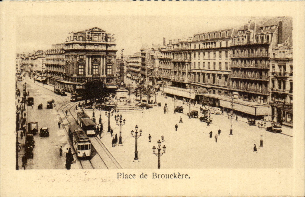 CPA Brussels Places of Brouckere