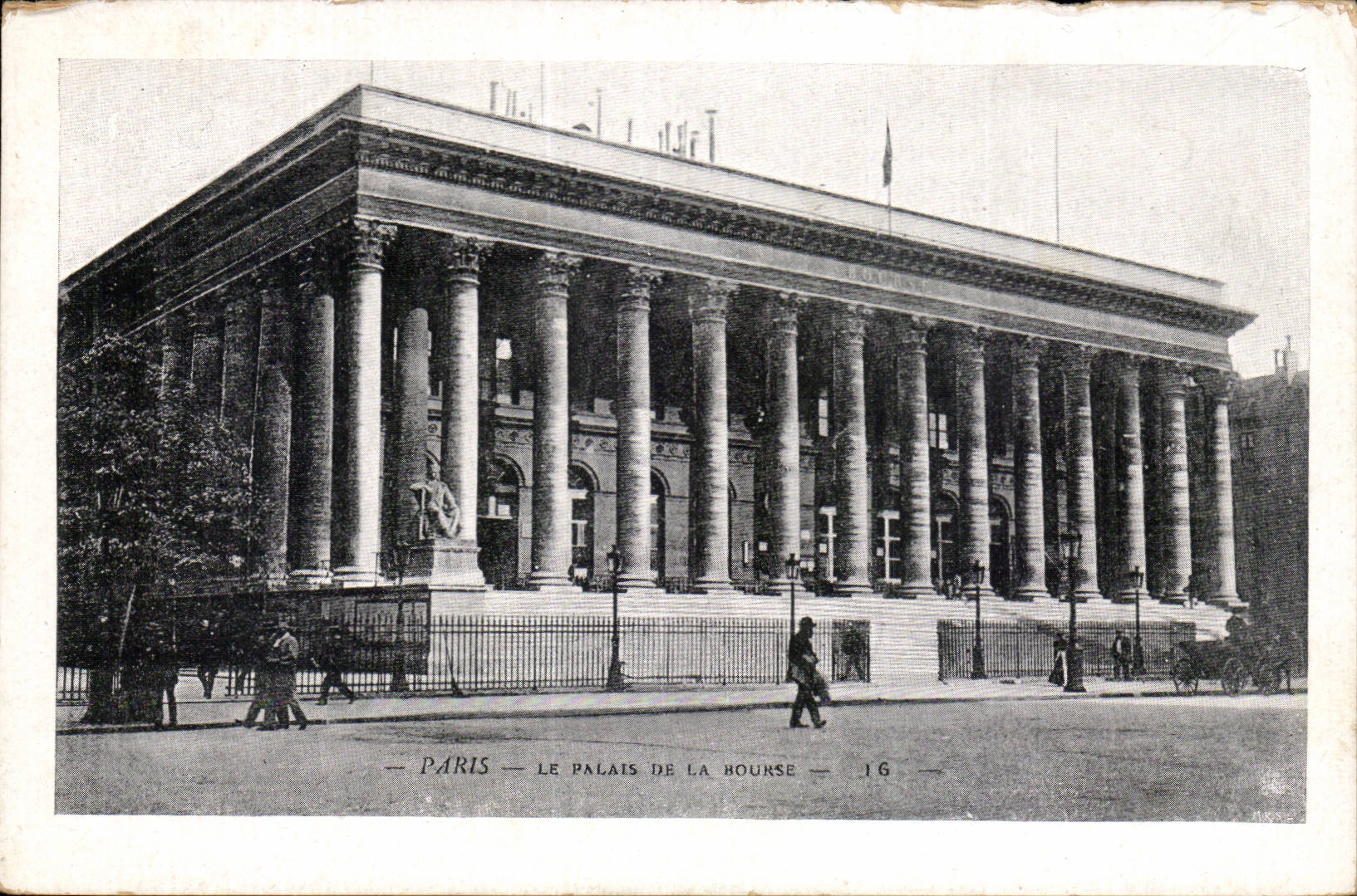 Paris CPA der Gaumen der Borse