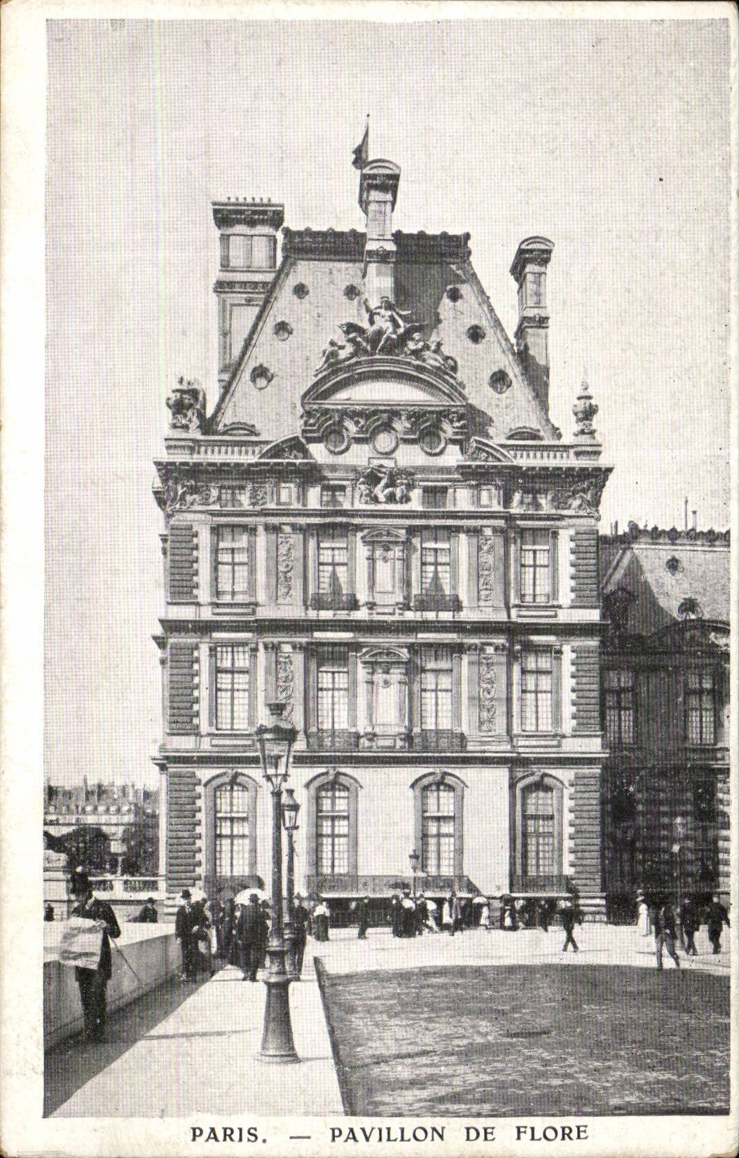 Paris CPA Pavillon de Flore