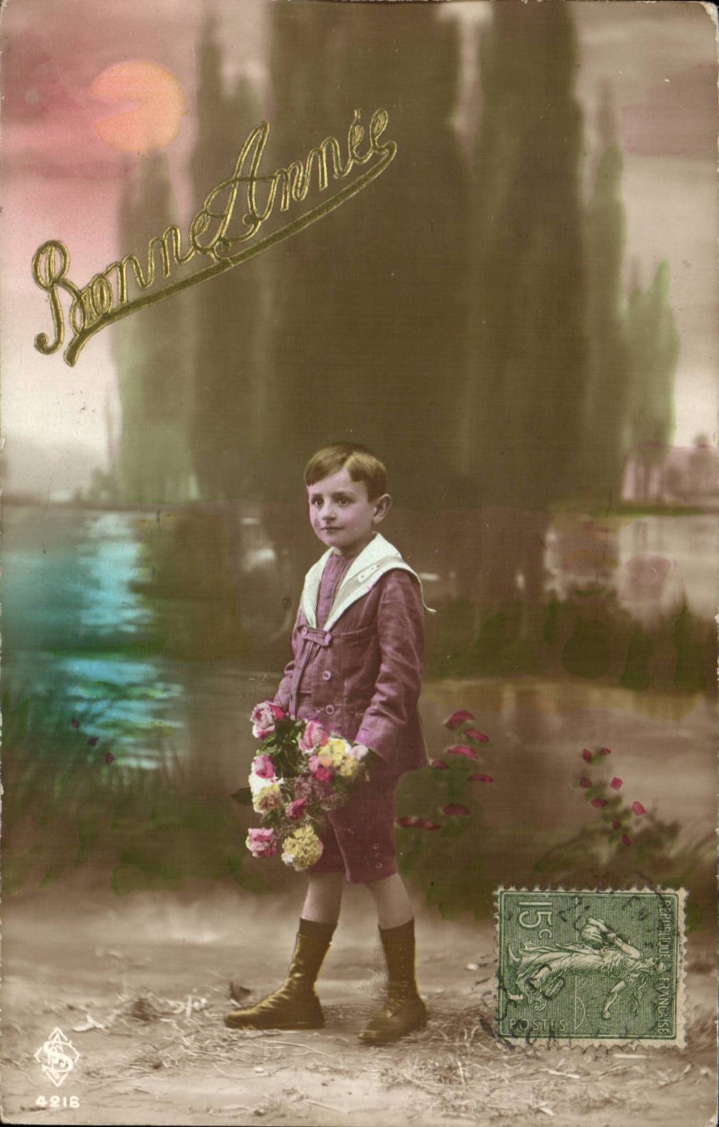 CPA Fantasy Child Happy New Year