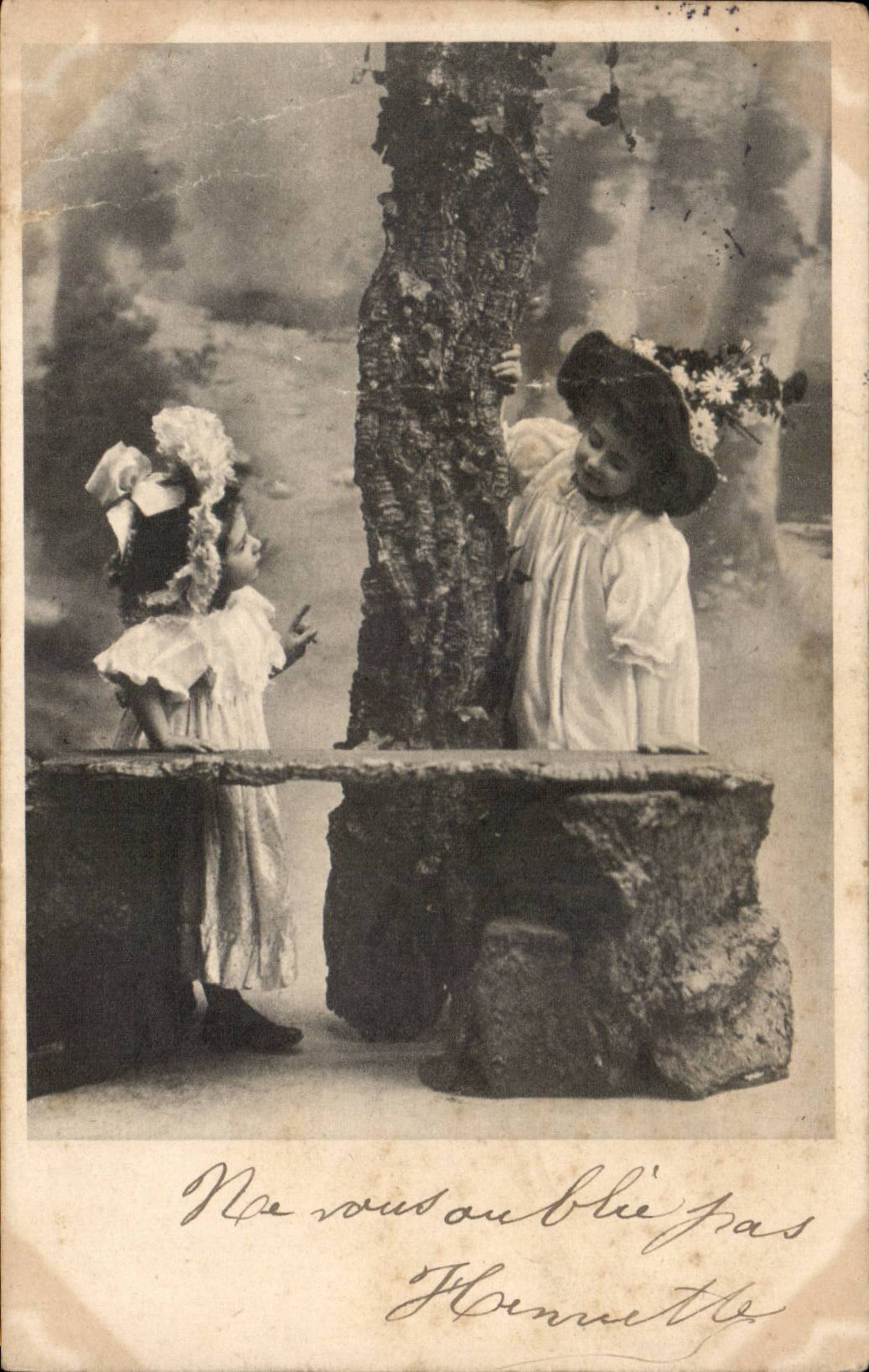 CPA Fantasy Children (publicity With the tower St Jacques street of Rivoli Maison Henri Esders has Paris)