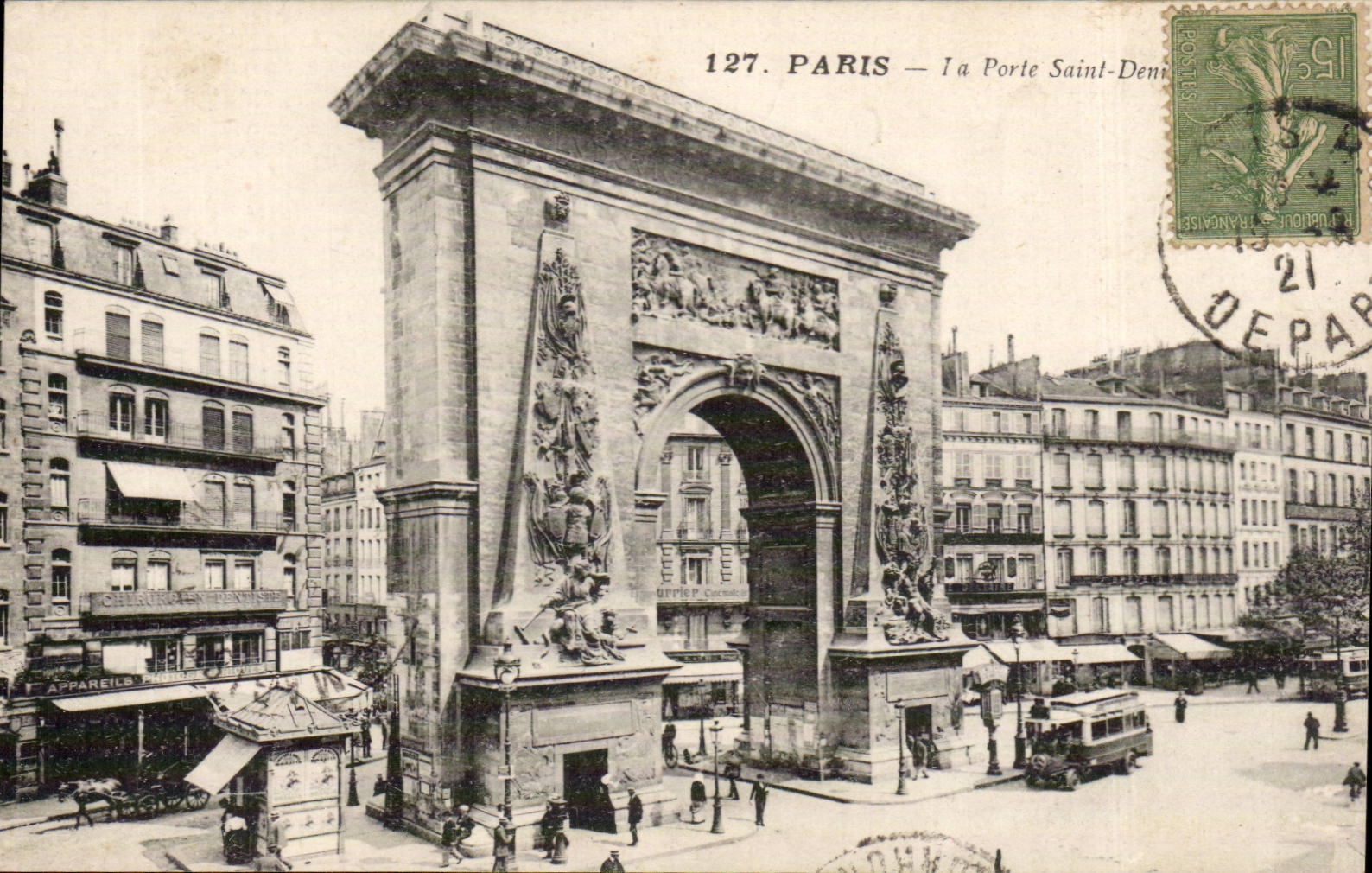 CPA Paris Gate Saint Denis