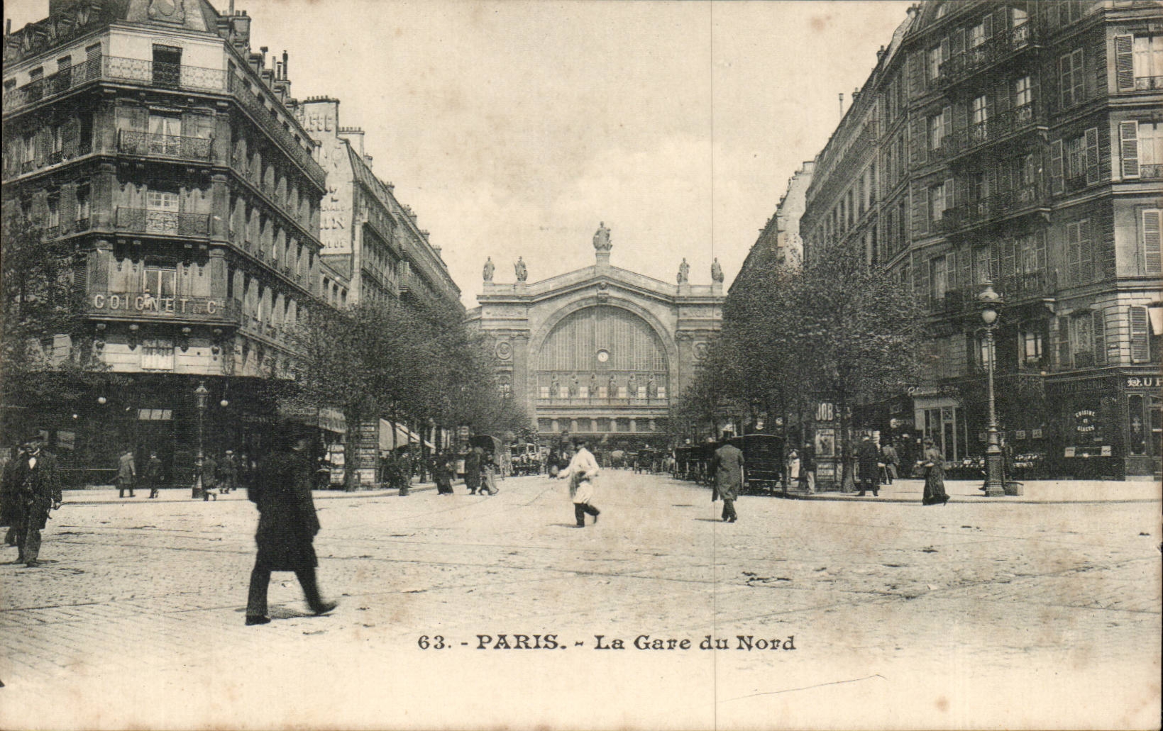 CPA Paris Train station of North