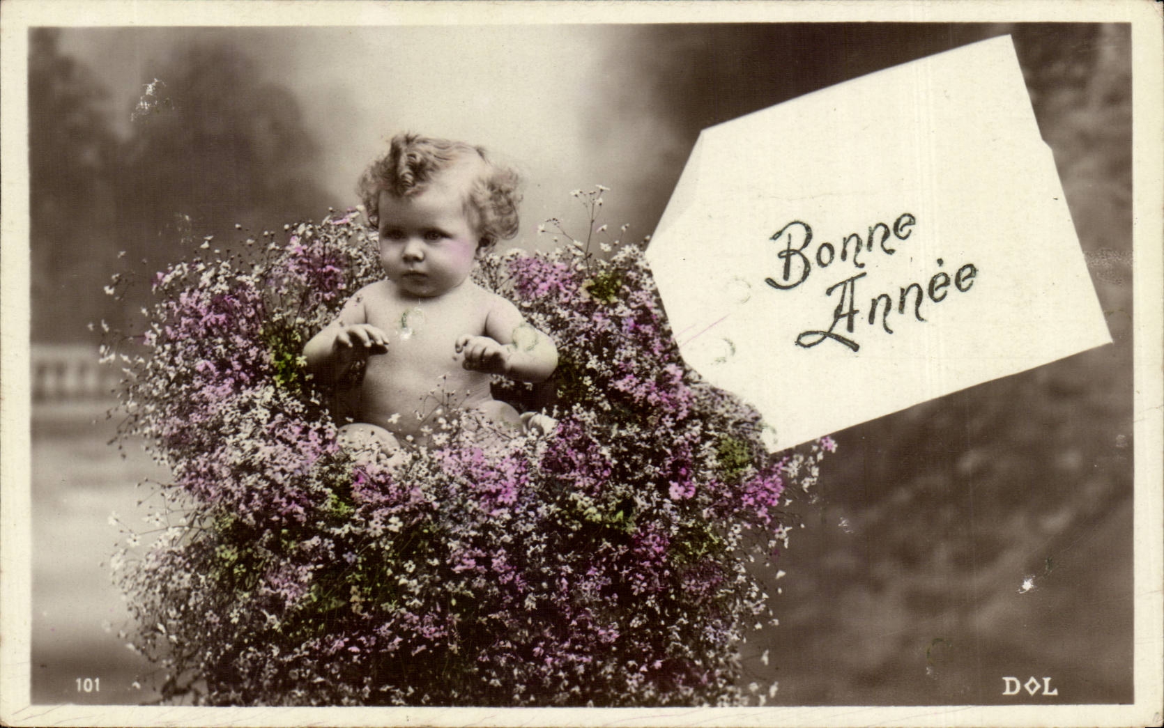 CPA Fantasy Child Happy New Year