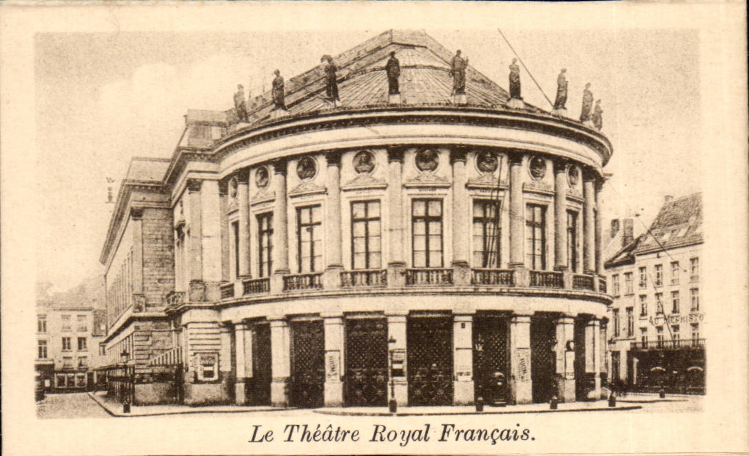 Belgie Belgien Antwerpen CPA das franzosische konigliche Theater