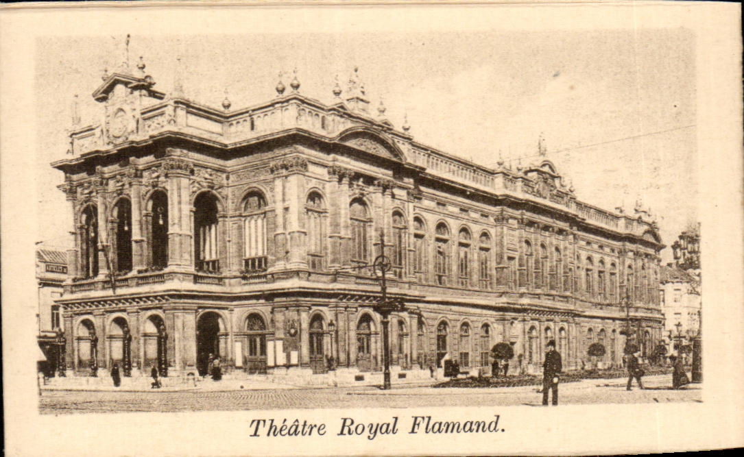 Belgie Belgien Antwerpen CPA das flamische konigliche Theater