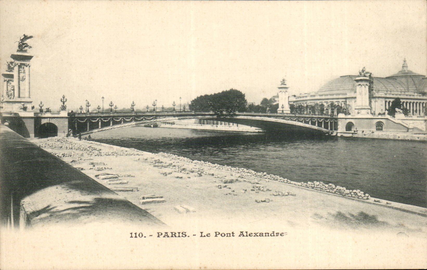 Paris CPA the bridge Alexandre