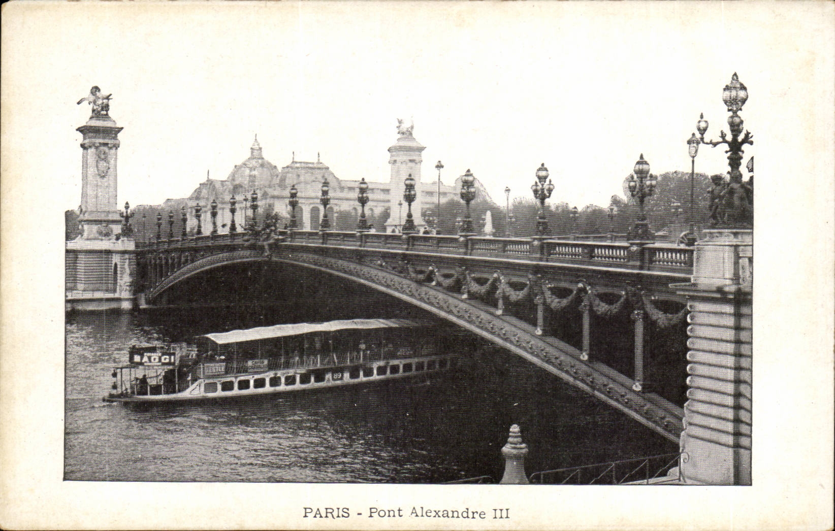 Paris CPA the bridge Alexandre III