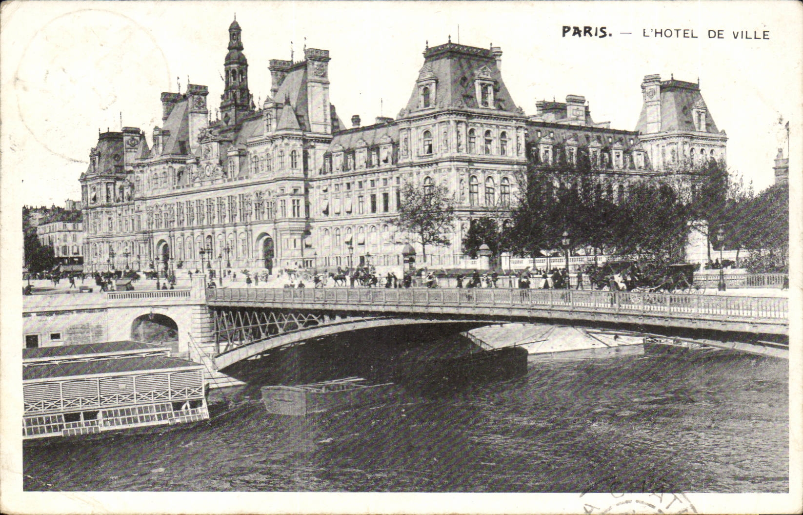 Paris CPA Hotel de ville