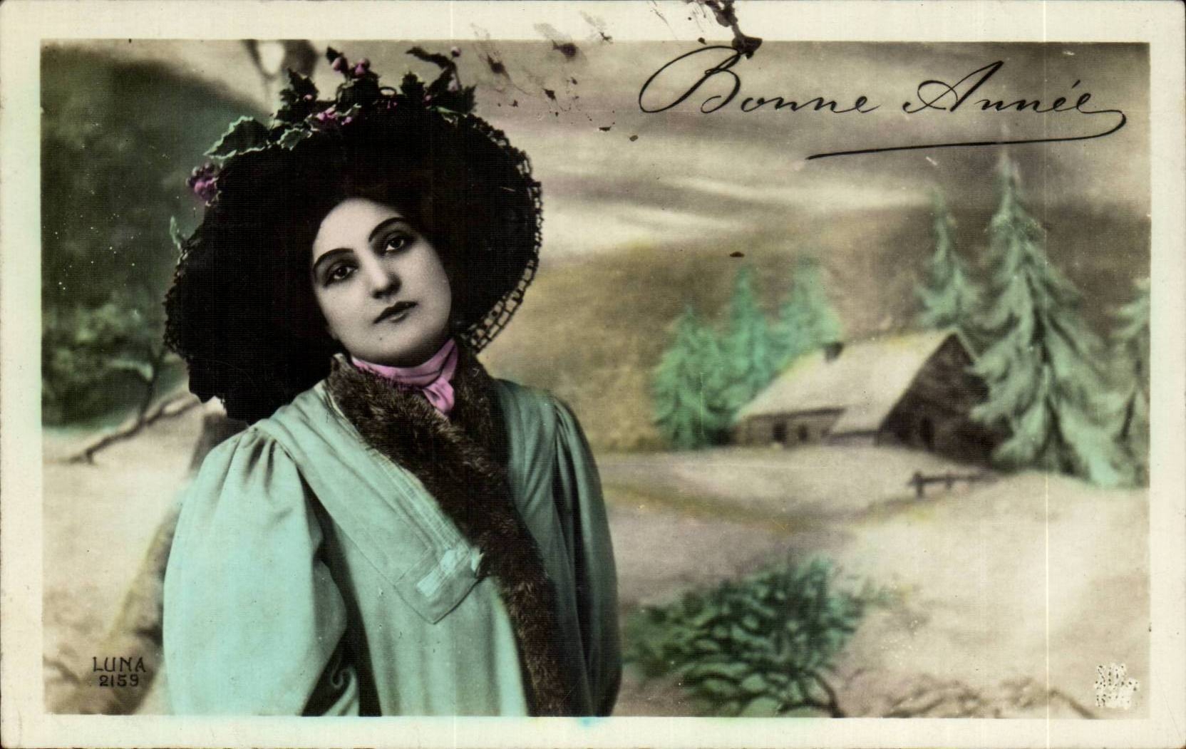 CPA Fantasy Woman Happy New Year