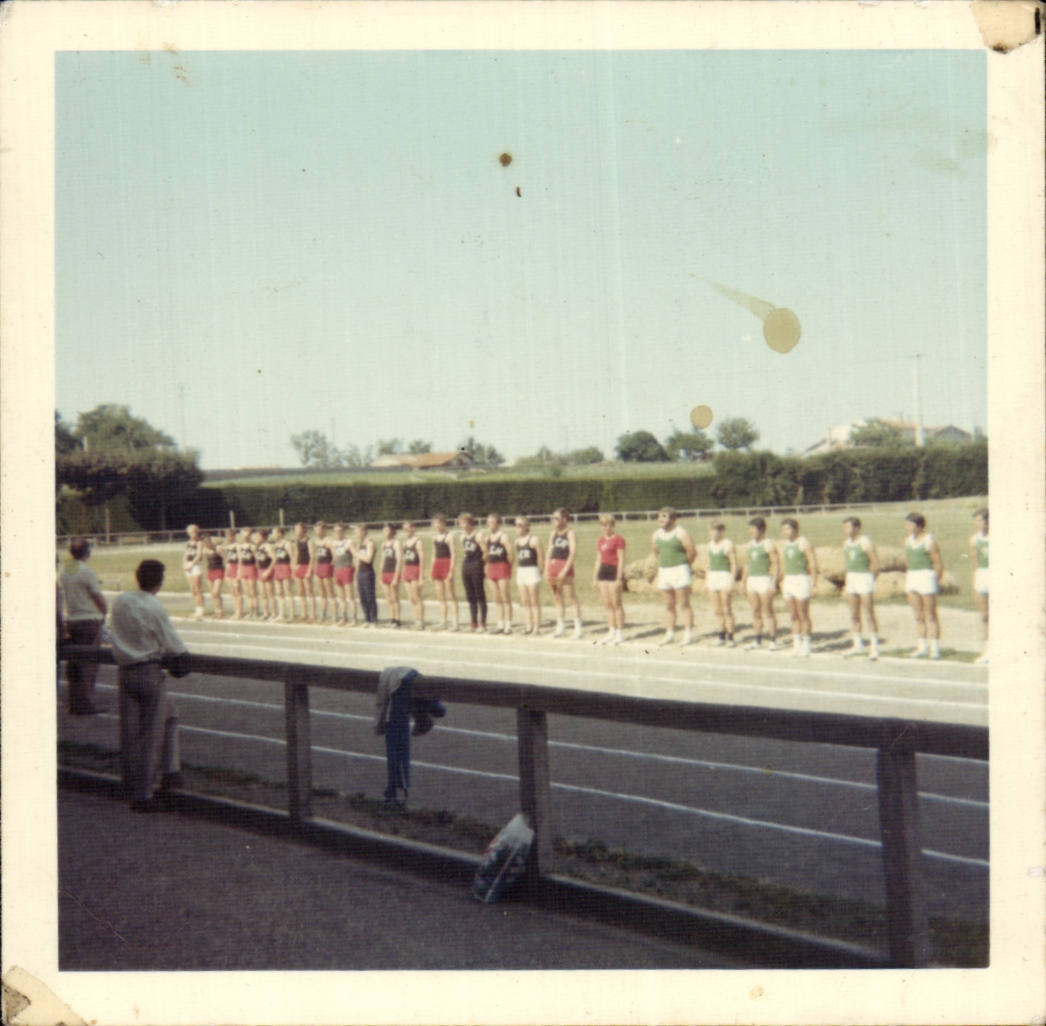 Photo Pamiers 1970 Meets of Germany Atlhetisme sport