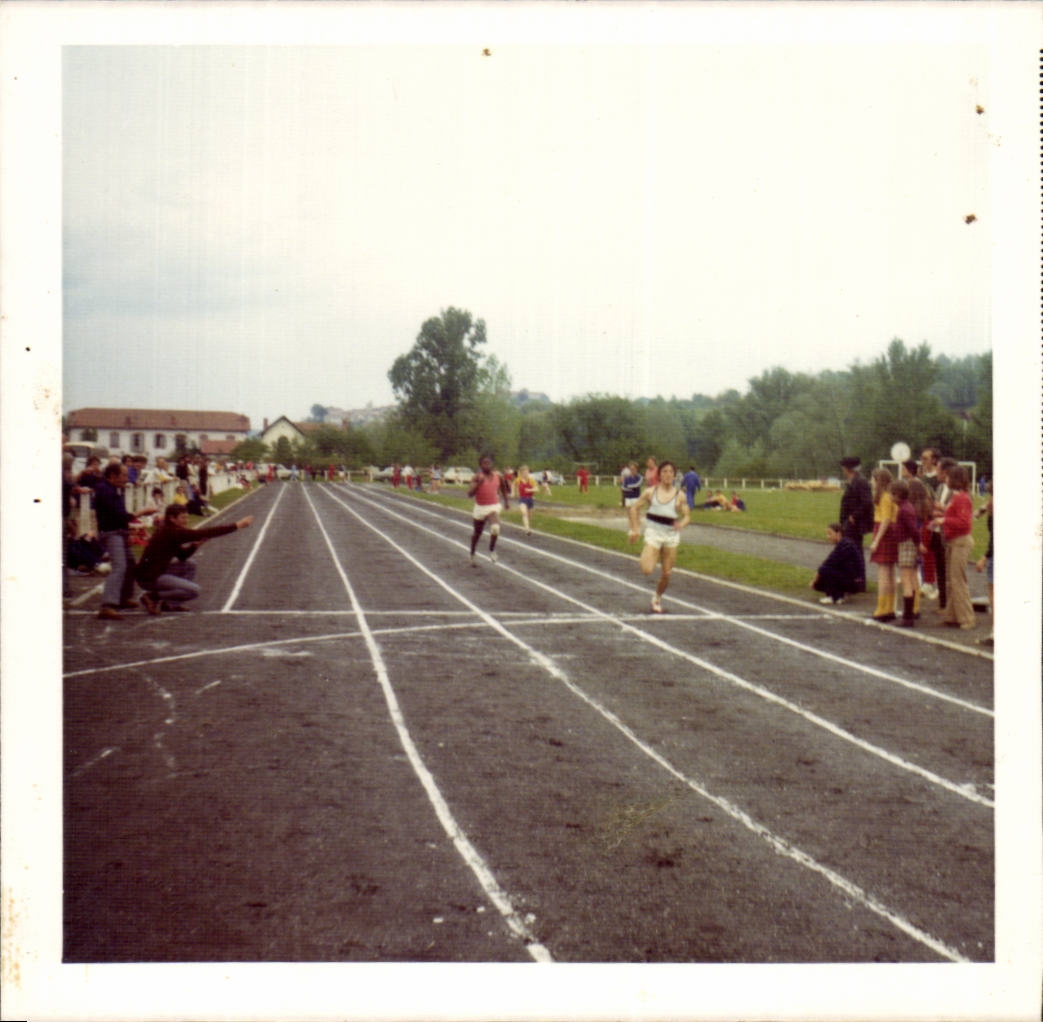 Photo Pamiers 1970 Meets of Germany Atlhetisme sport