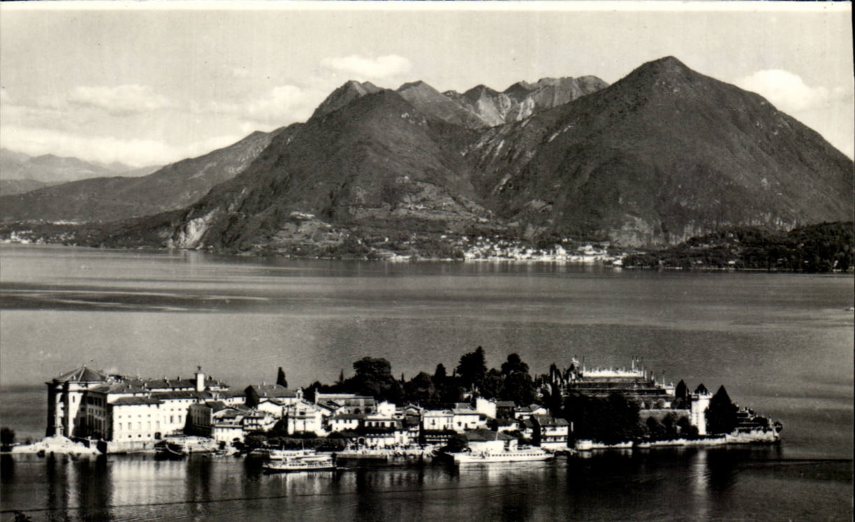 MODERNE KARTE Italien Italien Lago Maggiore isolierte schones