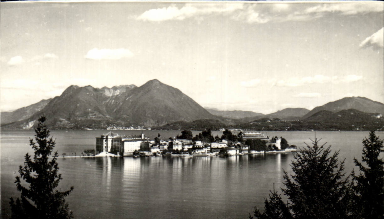 MODERNE KARTE Italien Italien Lago Maggiore isolierte schones