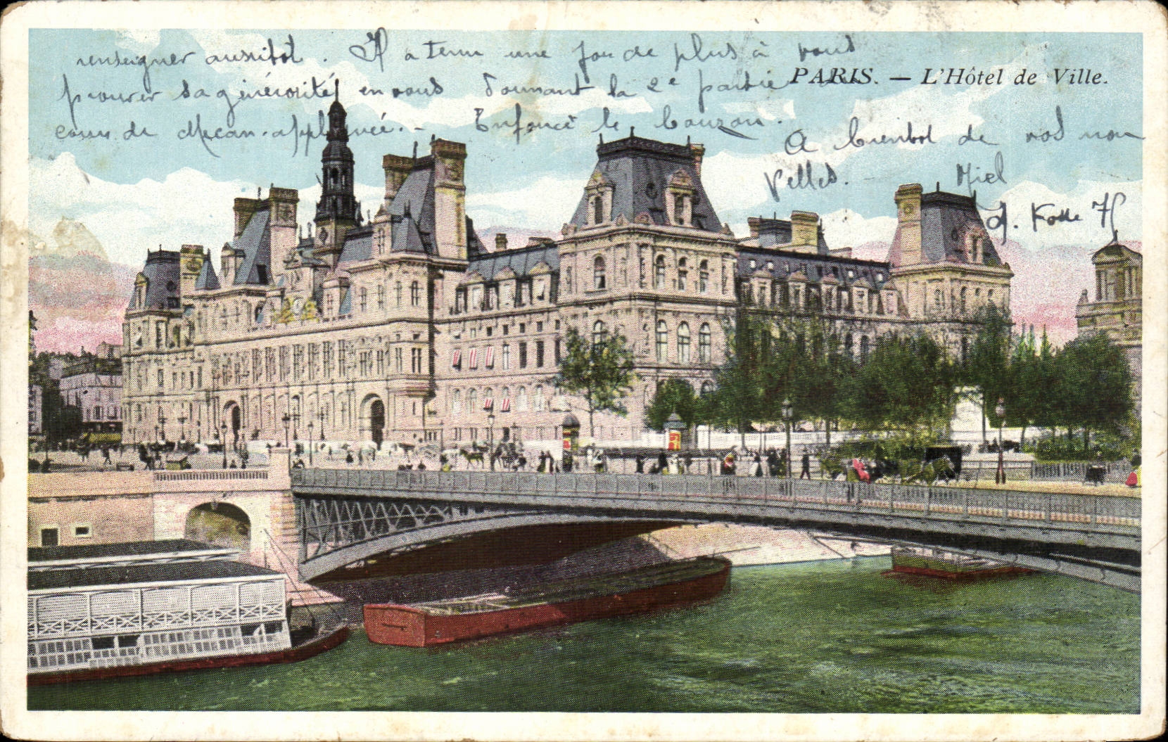 Paris CPA Hotel de ville