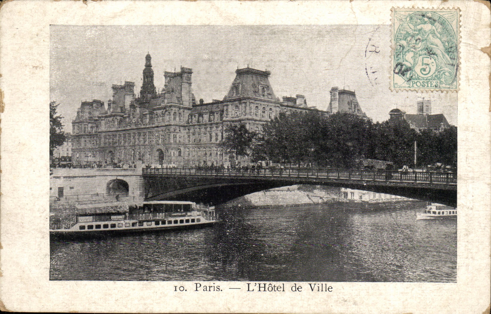 Paris CPA Hotel de ville