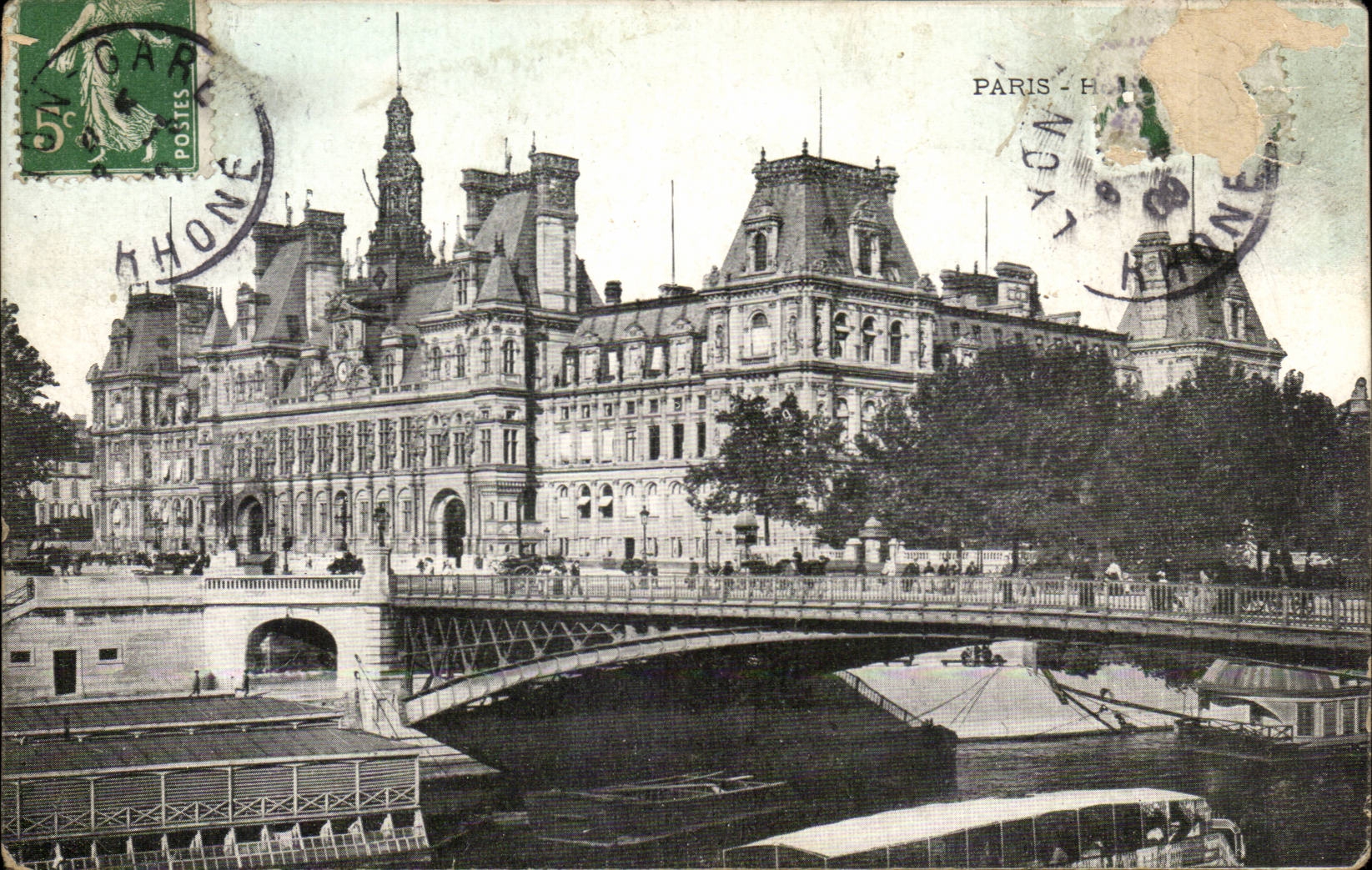Paris CPA Hotel de ville