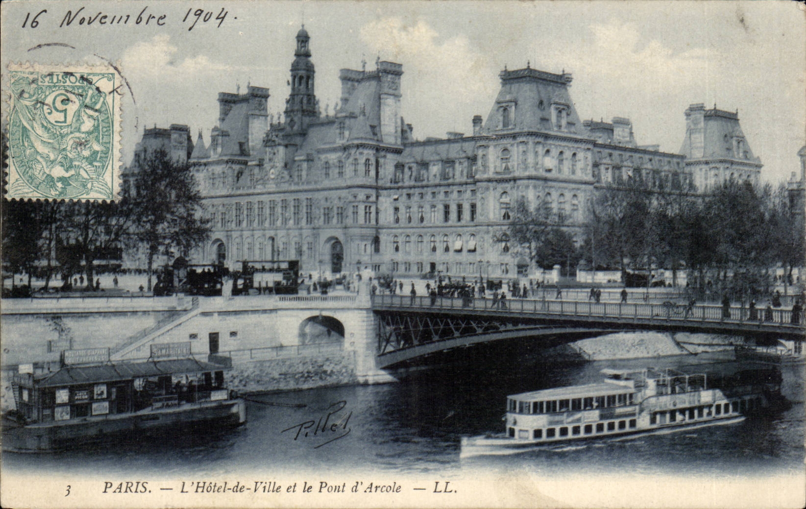 Paris CPA Hotel de ville