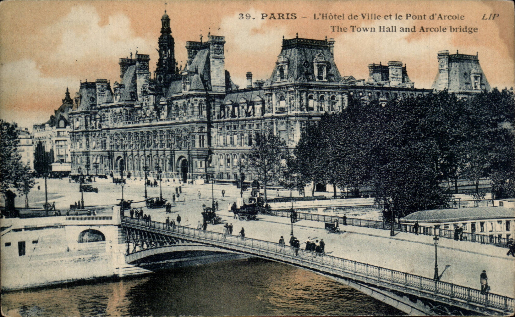 Paris CPA Hotel de ville