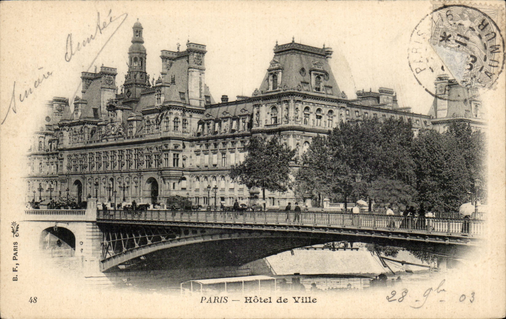 Paris CPA Hotel de ville