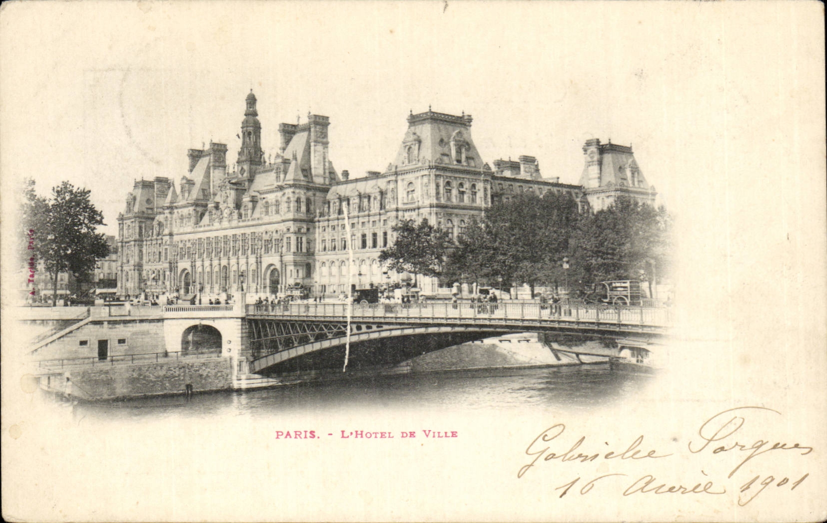 Paris CPA Hotel de ville