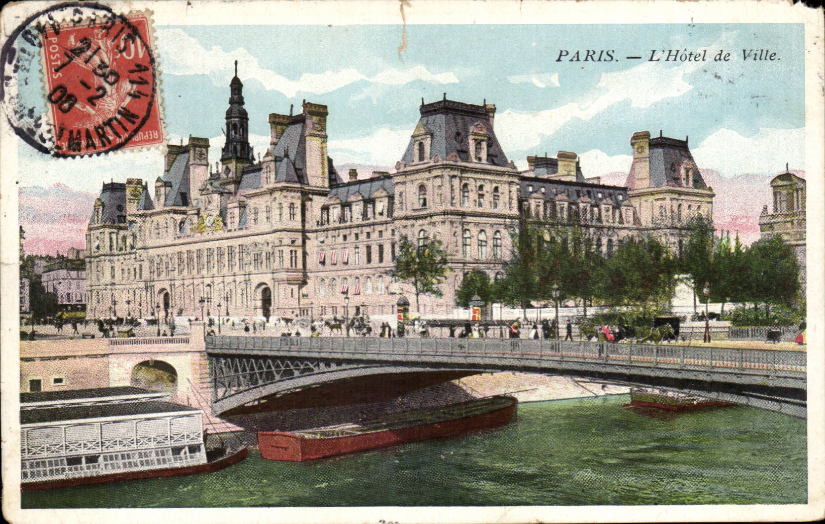 Paris CPA Hotel de ville