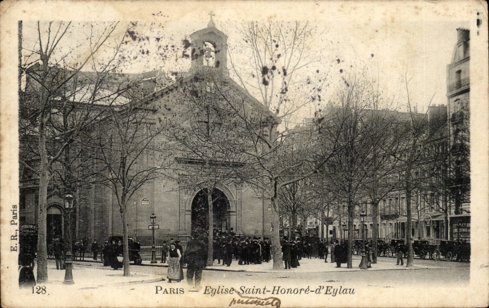 Paris CPA Eglise Saint Honore d'Eylau