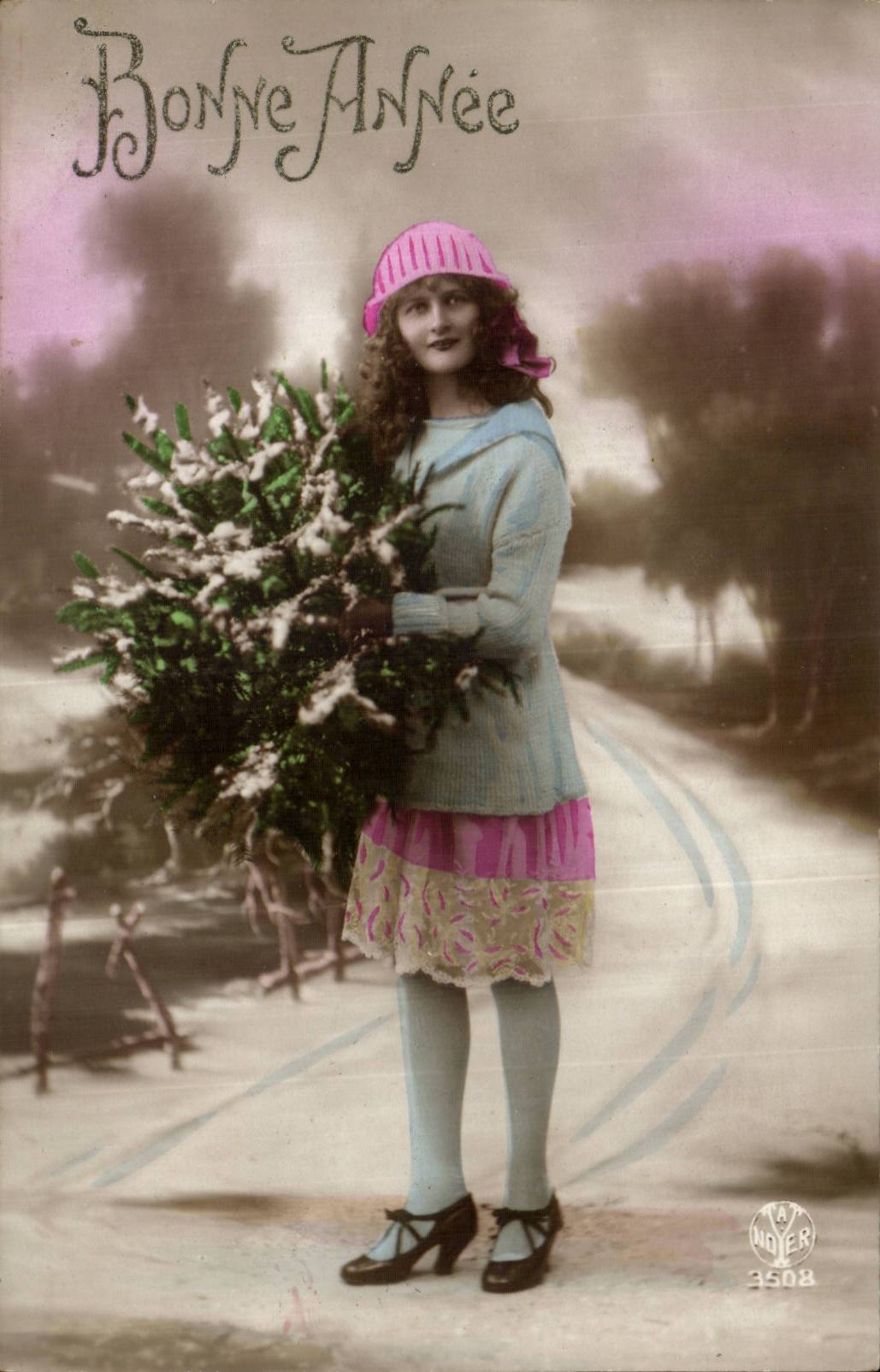 CPA Fantasy Woman Happy New Year