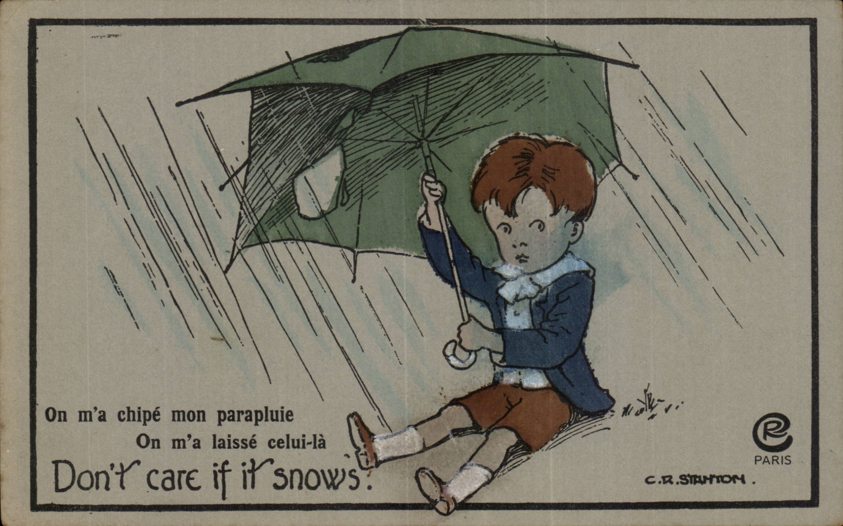 CPA Fantasy Child Don' T care yew it snows