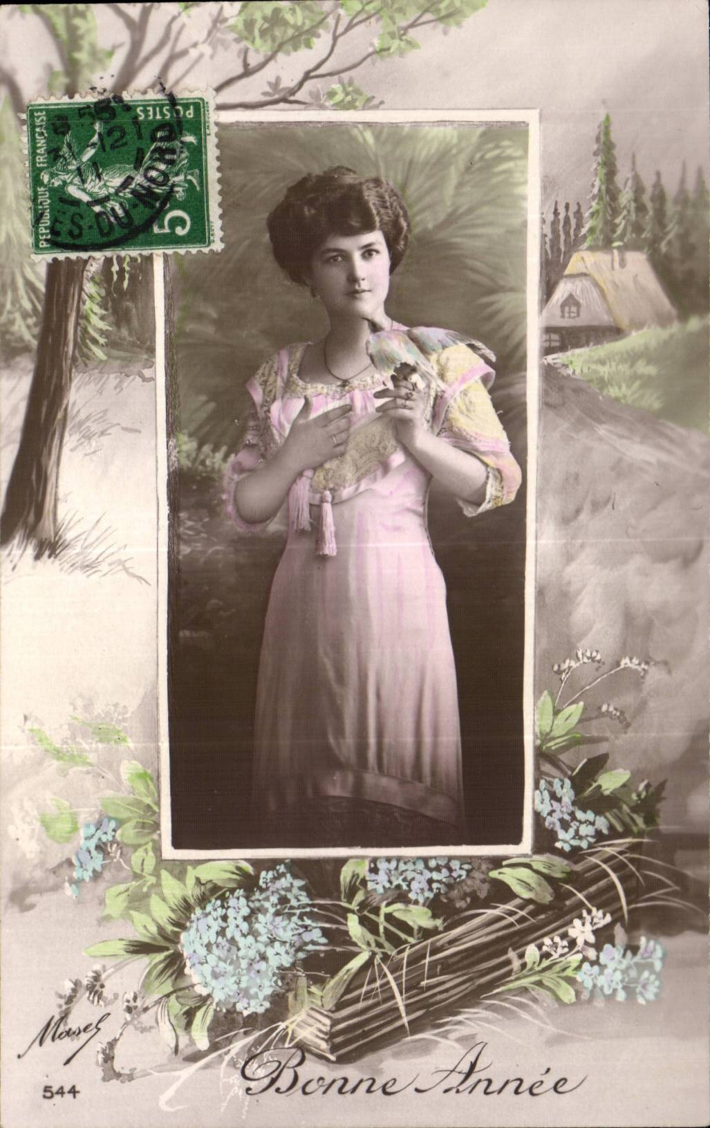 CPA Fantasy Woman Happy New Year