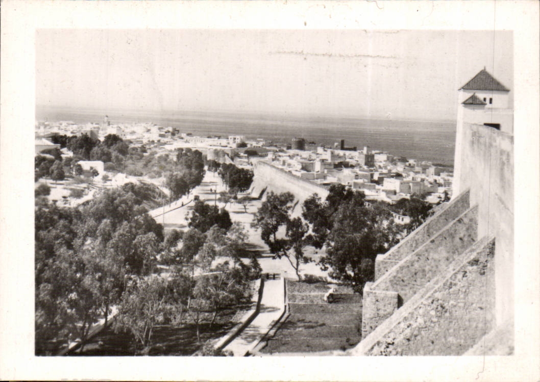 Morocco Safi MODERN CARD View boulevard Moulay Youssef