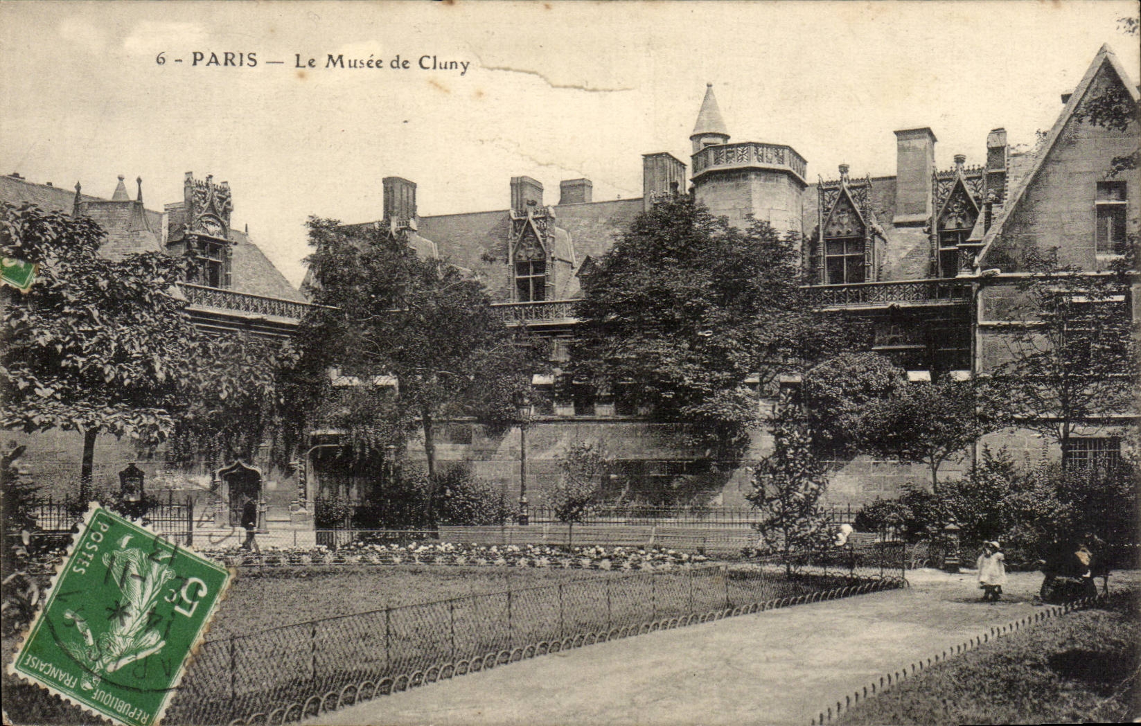 Paris CPA Museum of Cluny