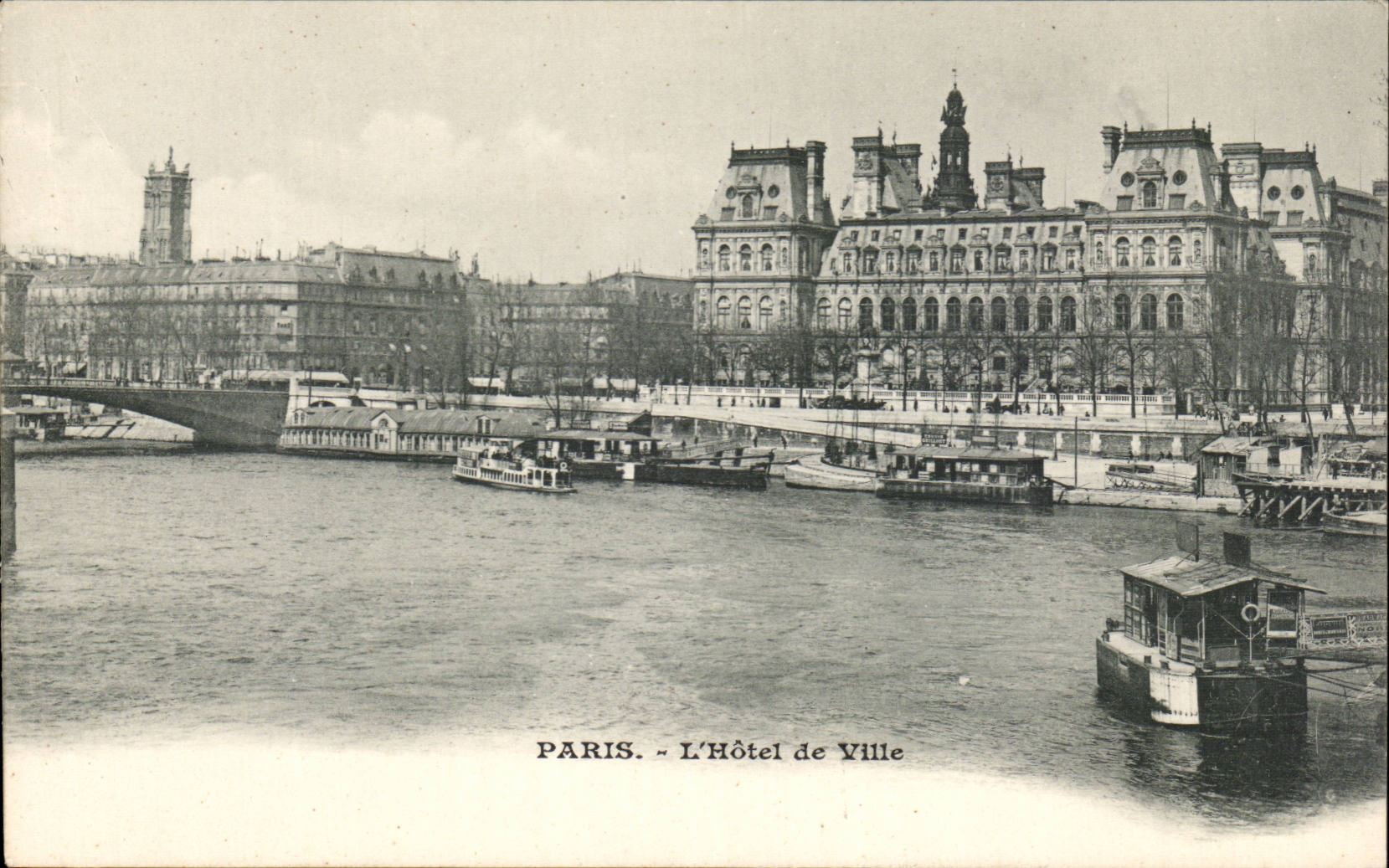 CPA Paris L'hotel de ville