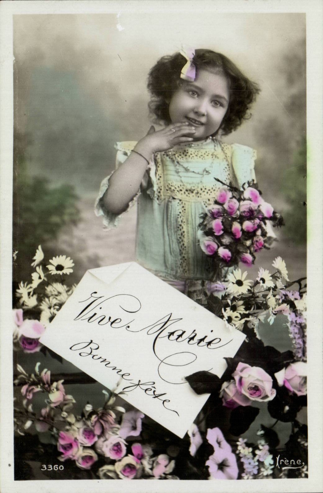 CPA Fantasy Child Lives co Marie