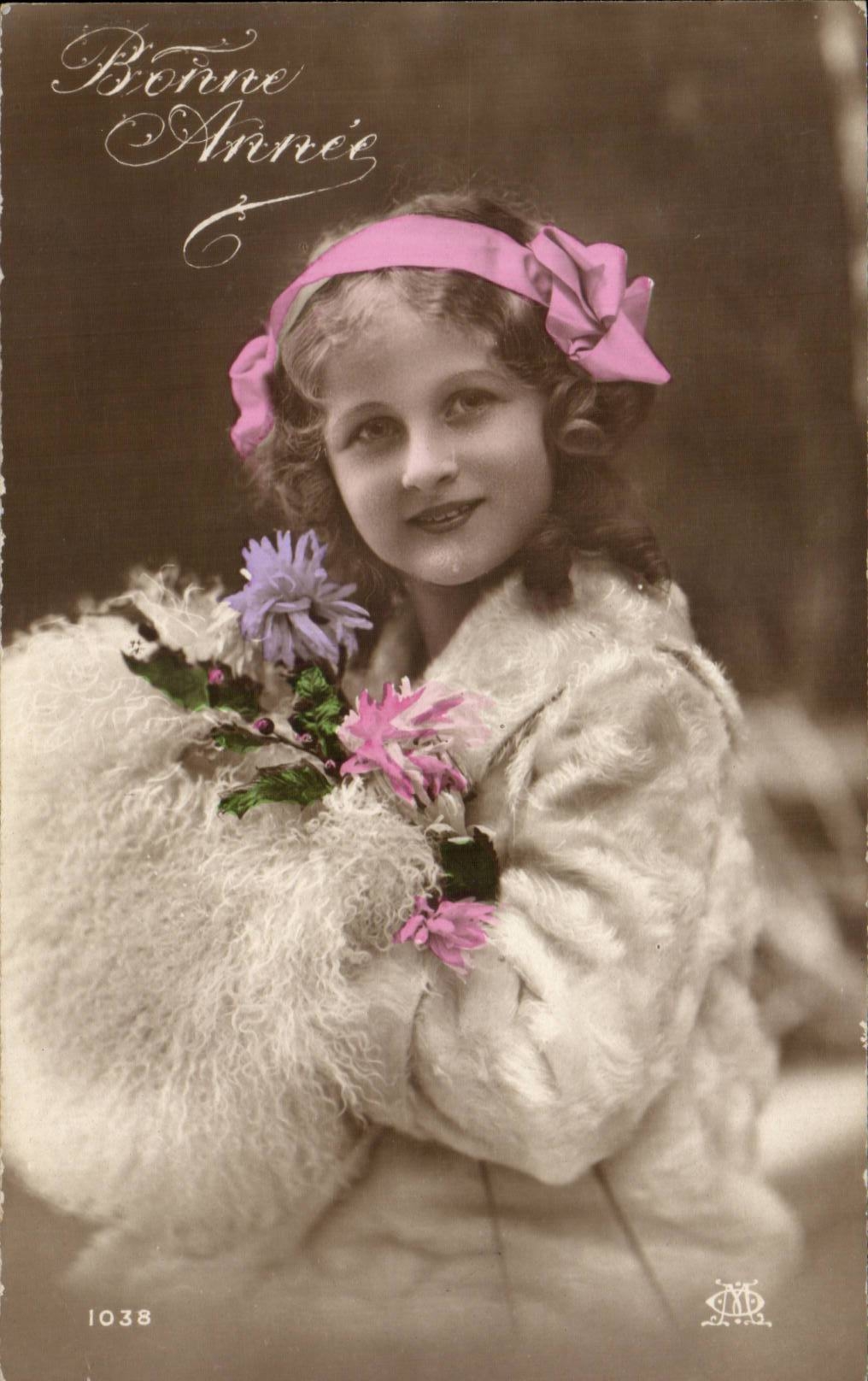 CPA Fantasy Child Happy New Year