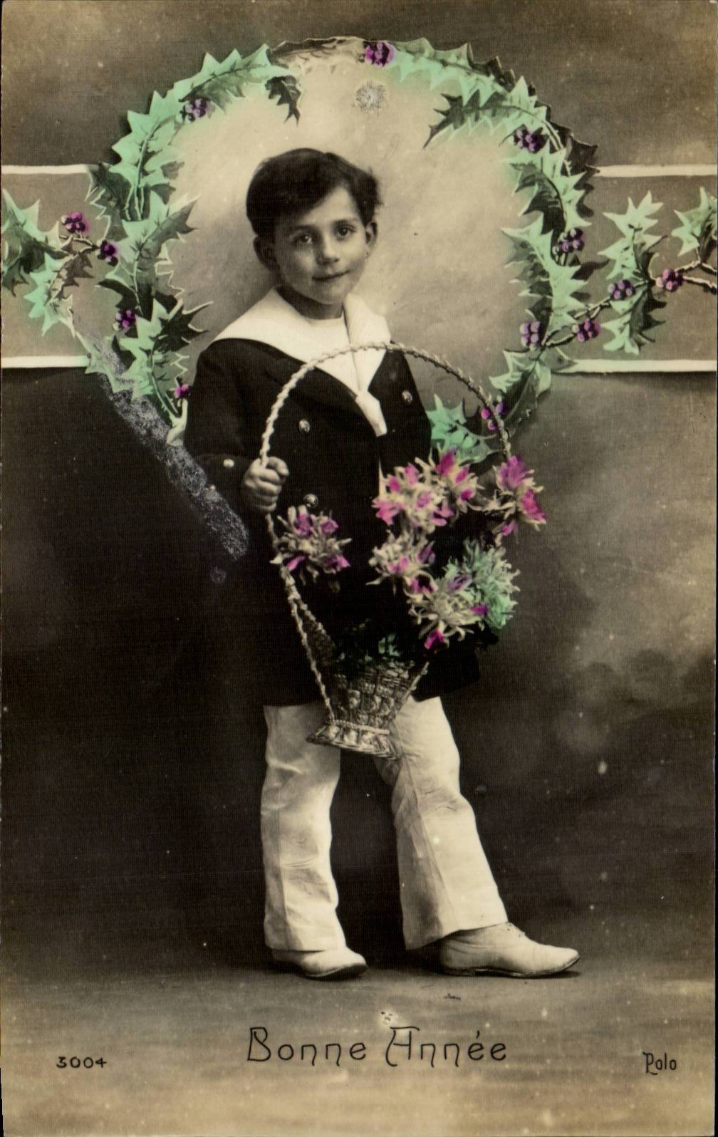 CPA Fantasy Child Happy New Year