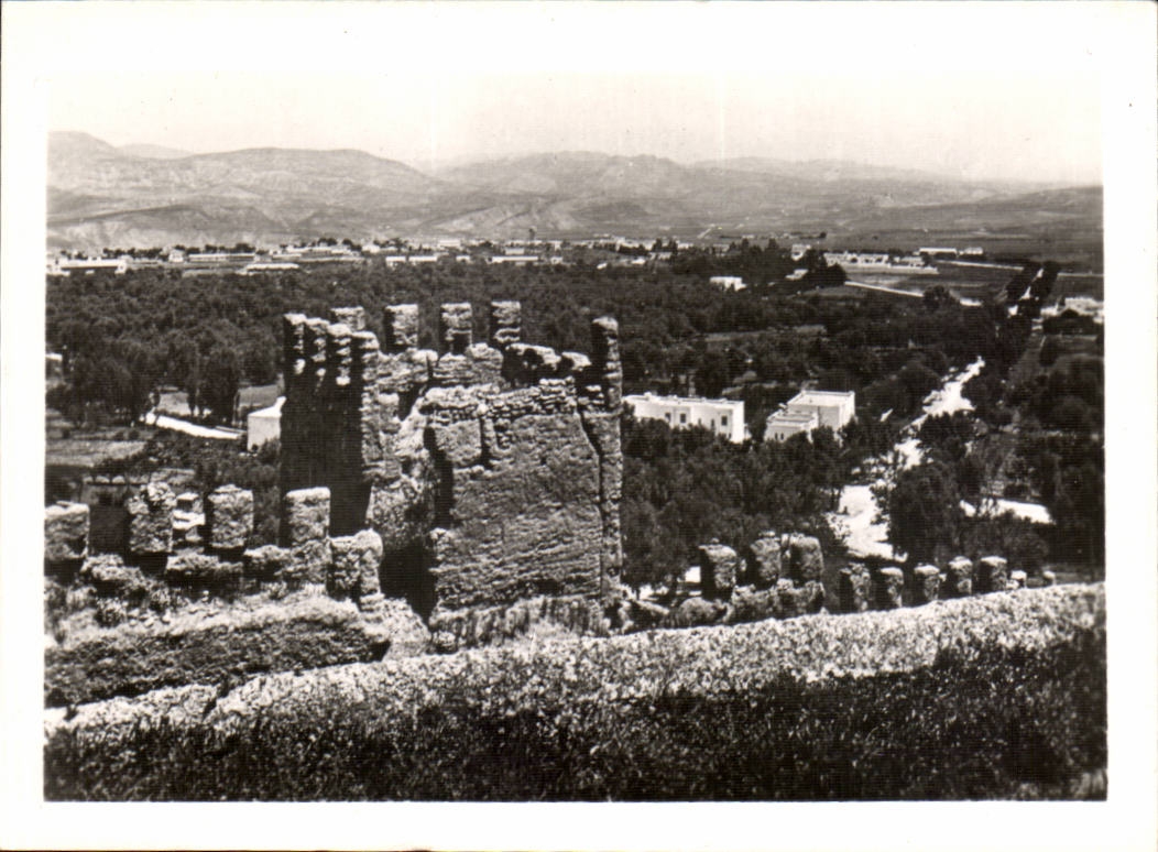 Morocco CPSM Taza Walls and new city