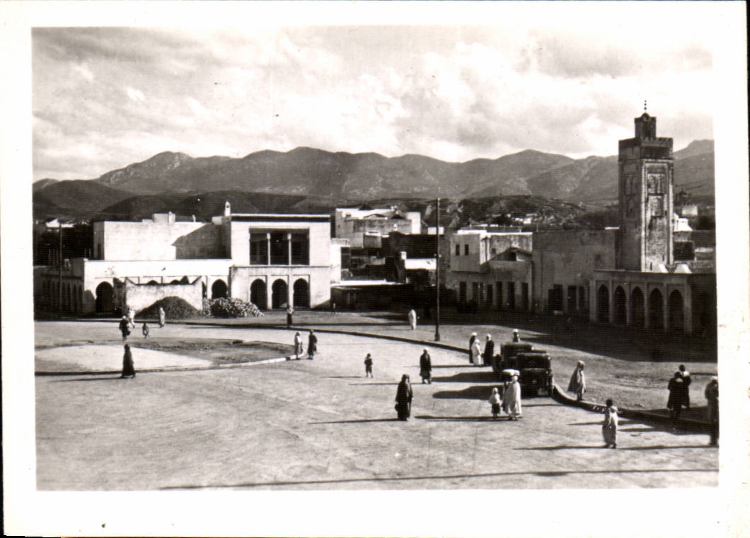 Morocco CPSM Taza the Harrach place