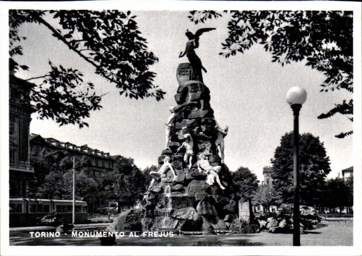 Italia italie Torino Monumento Al Frejus