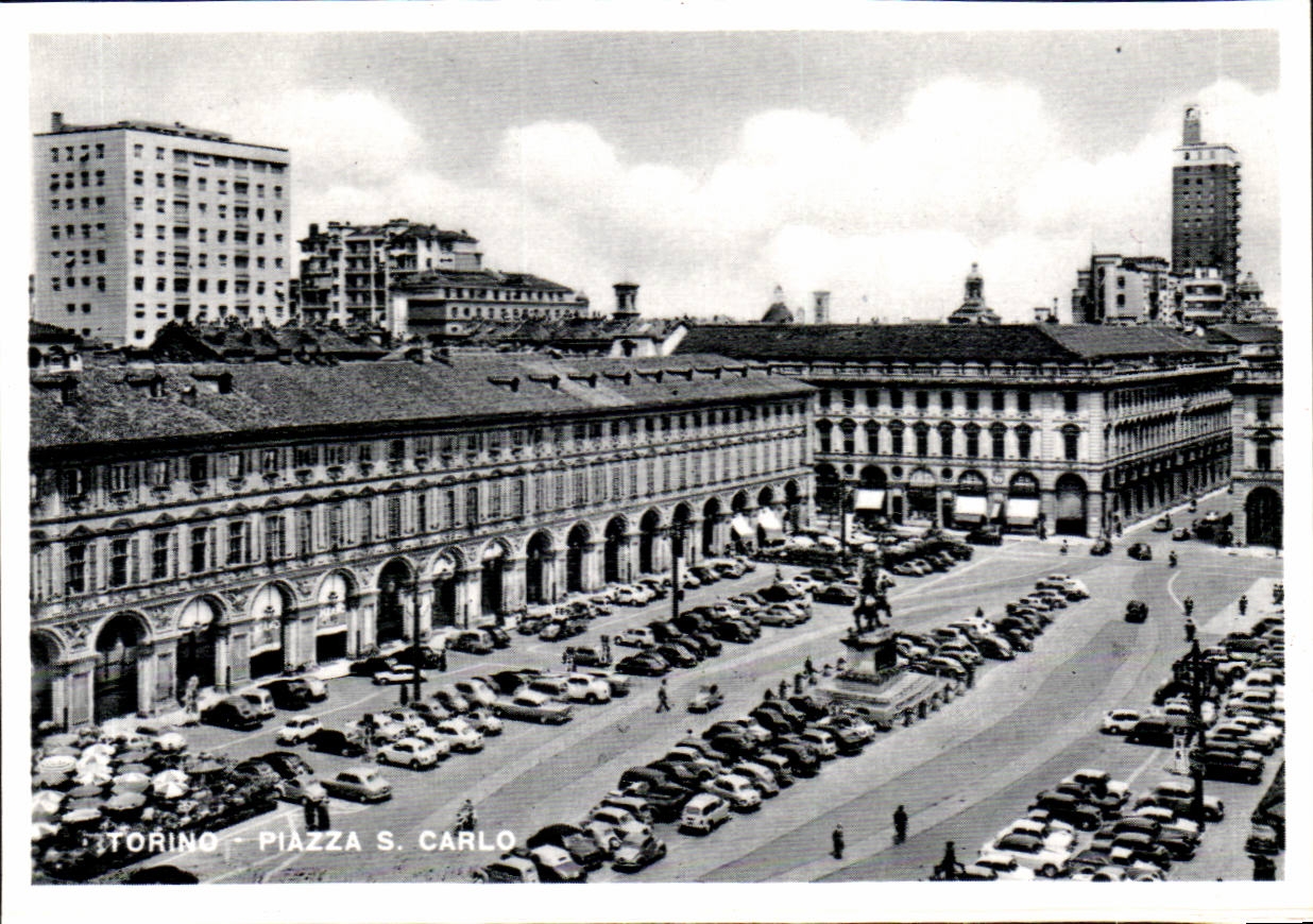Italia italie Torino Giardini Di Piazza Felice Stazione Centrale